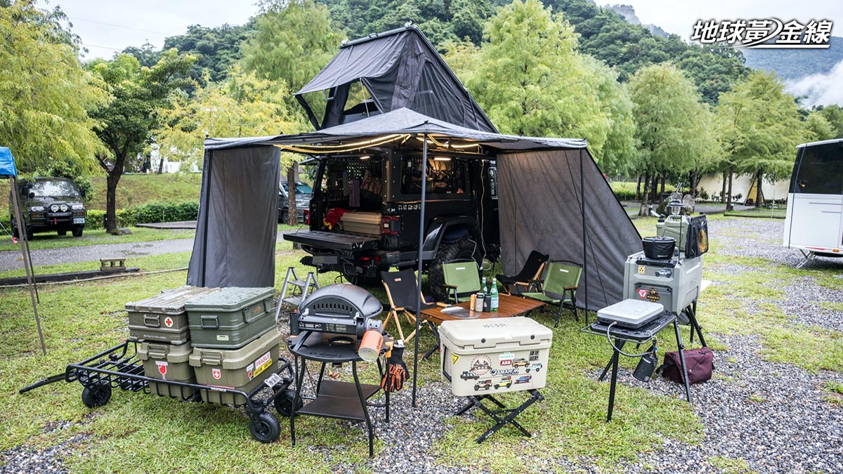 前往合法露營區車宿，則是車泊限制最少的一種玩法。（圖片來源／地球黃金線）
