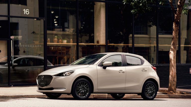 逐步轉向豪華車的Mazda2，外觀精簡且洗鍊，適合年輕族群擁有。（圖片來源／Mazda2）